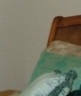 The bedroom before, with simple white walls
